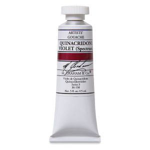 QUINACRIDONE VIOLET GOUACHE 15ML M GRAHAM
